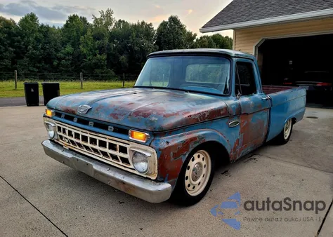 1965 Ford F100 from USA, damaged, VIN F10DK709012